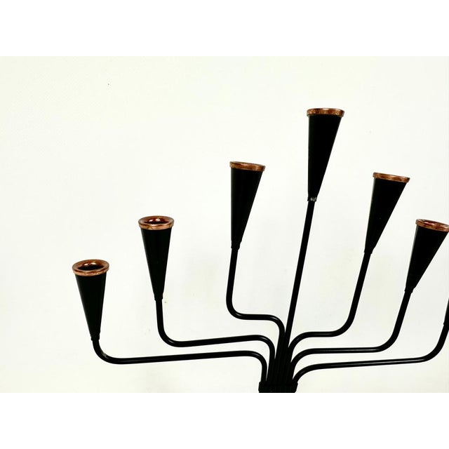 1960s Modern Candleholder by Gunnar Ander for Ystad-Metall, 1960s For Sale - Image 5 of 8