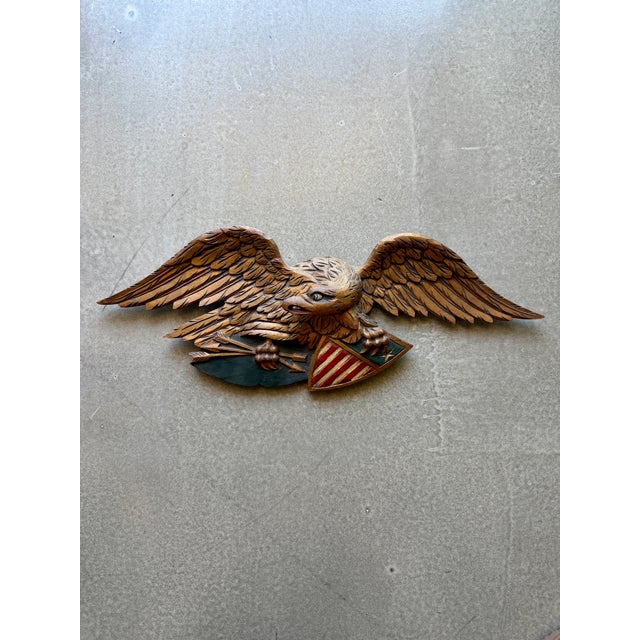 This mid-century wall plaque represents the "Louisburg" model, designed and produced during the 1950s by the Artistic...