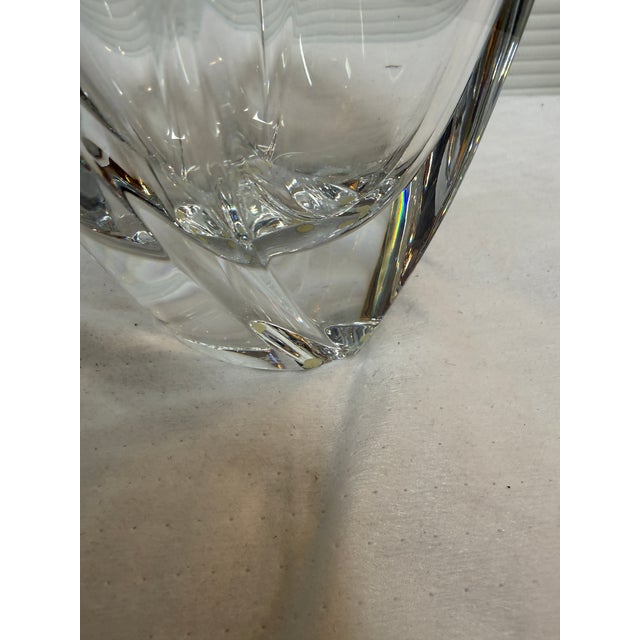Baccarat Giverny Vase With Box For Sale - Image 9 of 12