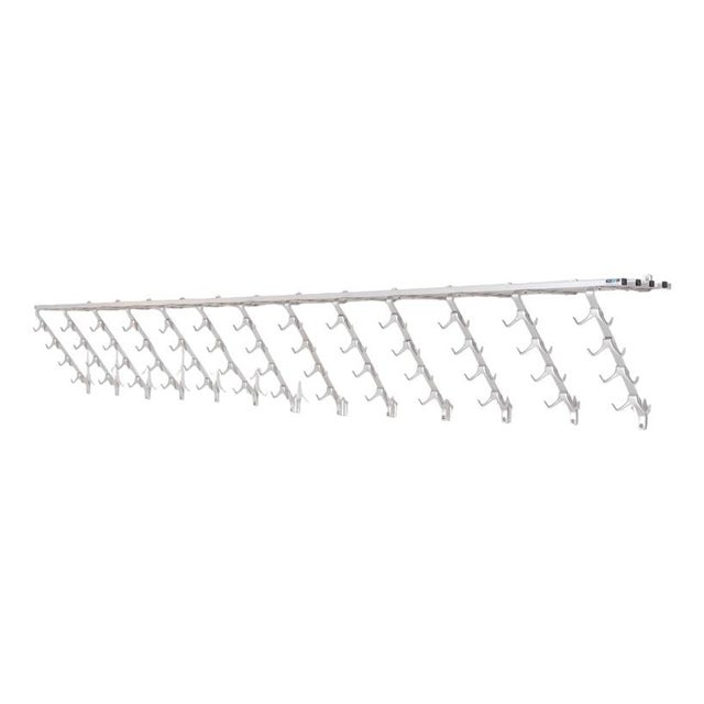 Industrial Wall Coat Rack, Netherlands, 1980s For Sale - Image 9 of 9