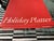 Glass Vintage Crate & Barrel Winter / Holiday Scene Platter For Sale - Image 7 of 11