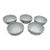Late 20th Century Japanese Retro Blue and White Porcelain Small Bowl - Set of 5 For Sale