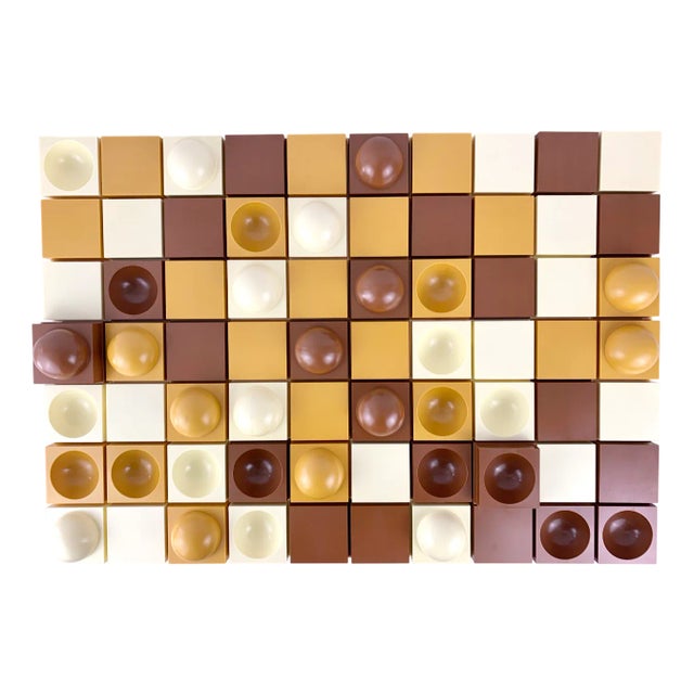 Multi Art Modular Wall Decoration Set from Quality System, Denmark, 1970s For Sale