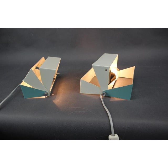 Napako Wall Lamps attributed to Hůrka, Czechoslovakia, 1970s, Set of 2 For Sale - Image 12 of 16