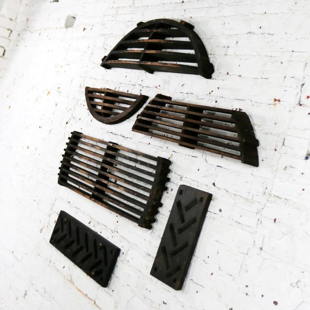 Antique Industrial Foundry Patterns for Molds Handmade Set of Six - Group 1 For Sale - Image 6 of 11