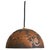 An Italian pendant light from the Turin workshop of Victor Cerrato, dating to the 1960s. The domed copper shade is etched...