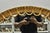 Hollywood Regency Vintage Palladio Italian Hollywood Regency Gold Gilt 39" Round Sunburst Mirror For Sale - Image 3 of 12