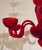 1990s Myran Allan Luxury Lighting Modern Red Murano Glass Chandelier For Sale In Atlanta - Image 6 of 6
