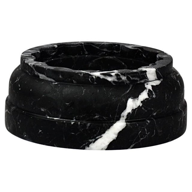 Not Yet Made - Made To Order Handmade Column Vase in Satin Travertino Marble by Fiammetta V. For Sale - Image 5 of 18