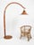 1970s Midcentury Bamboo and Rattan Arc Floor Lamp, 1970s For Sale - Image 5 of 18