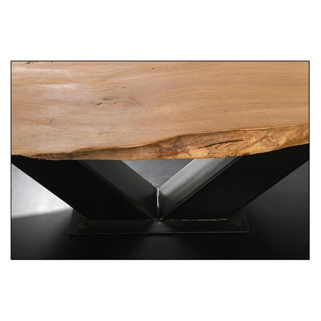 Large Oak Wooden Table For Sale - Image 5 of 6
