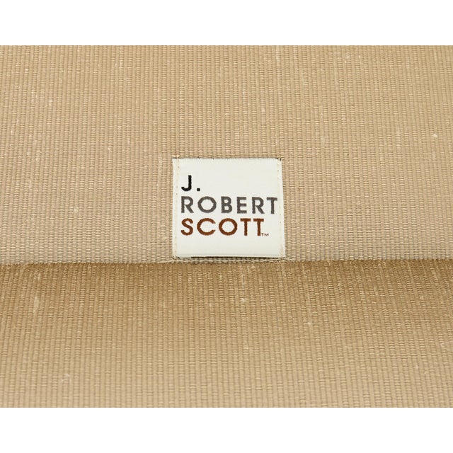 Wood Sally Sirkin for Robert Scott Regency Style Flared Sofa For Sale - Image 7 of 18