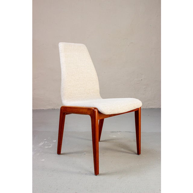Mid-Century Modern Mid-Century Danish Chair in Teak from Schou Andersen Stuhl, 1960s, Set of 4 For Sale - Image 3 of 15
