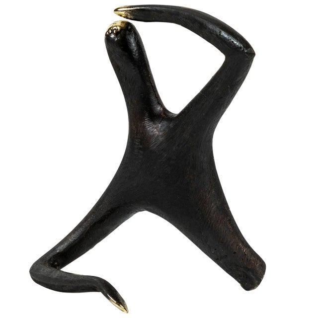 Not Yet Made - Made To Order Carl Auböck Model #4059 'Optimist/Pessimist' Brass Sculpture For Sale - Image 5 of 7