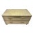 Sarreid Ltd. Campaign Style Brass Clad Coffee Table From Spain. For Sale