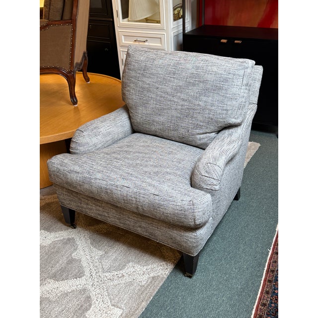 Contemporary Crate &Amp; Barrel Essex Armchair For Sale - Image 3 of 10