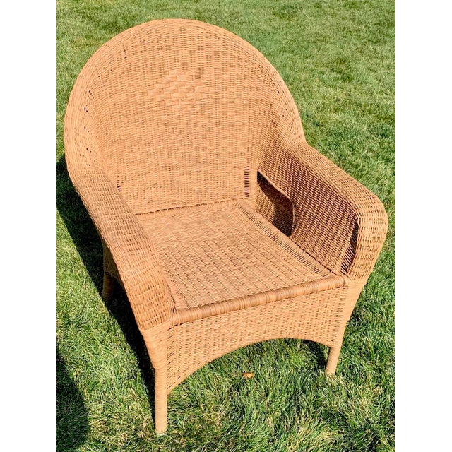 Rattan Indoor / Outdoor Chair | Chairish