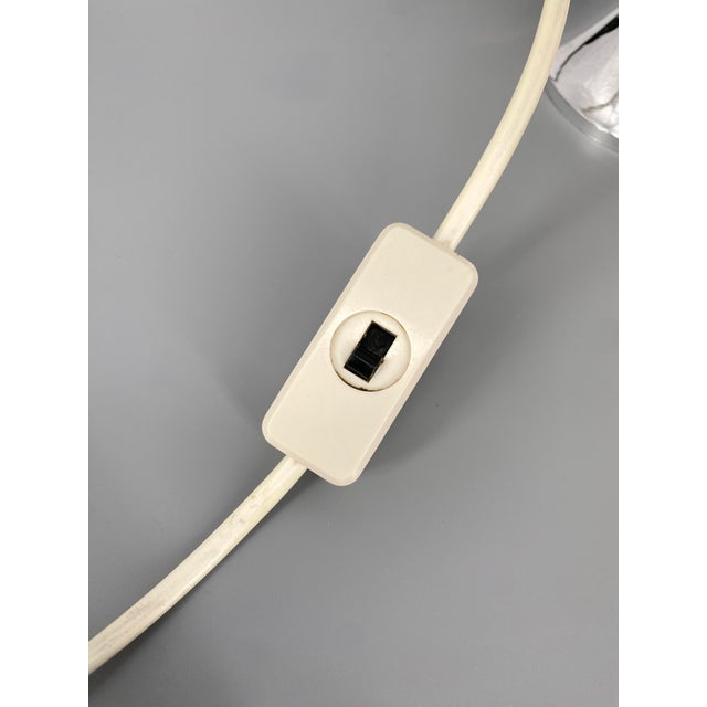 Silver Space Age Table Lamp by Richard Essig, 1960s For Sale - Image 8 of 11