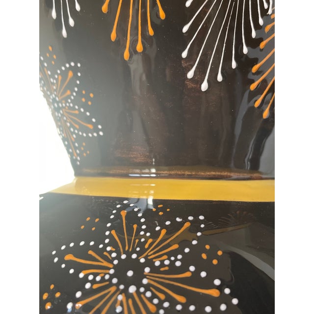 French French Vintage Quimper Vase Pitcher For Sale - Image 3 of 6