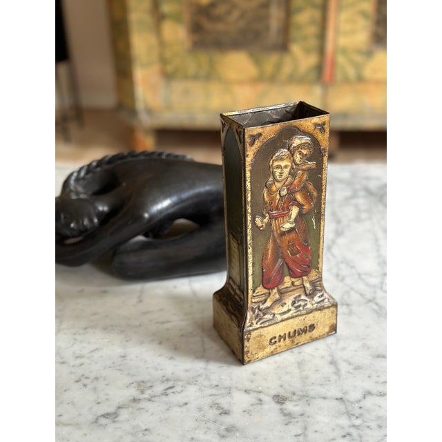 Antique Edwardian Biscuit Tin from William Crawford & Sons Ltd, 1905 For Sale - Image 11 of 17