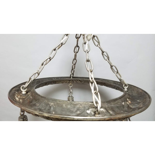 Classic Revival Light Restored Fixture For Sale - Image 4 of 9