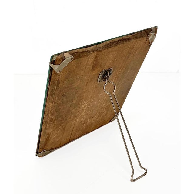 Early 20th Century French Art Nouveau Table and Wall Mirror, 1910s For Sale - Image 3 of 10