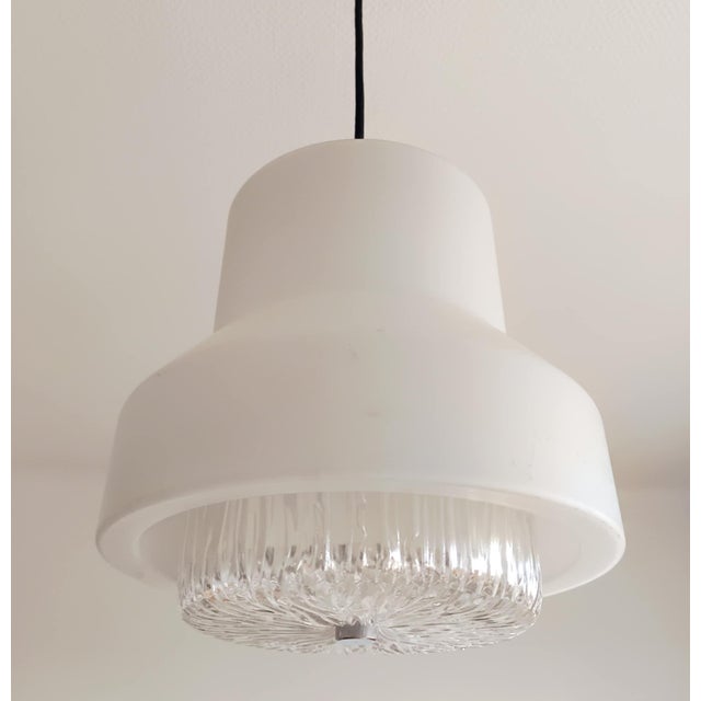 Black Vintage Space Age Globe Pendant Light, 1970 For Sale - Image 8 of 13