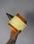 Hexagon Pendant Lamp in Brown and White Acrylic Glass with Granite Look by Roland Konst For Sale - Image 3 of 11
