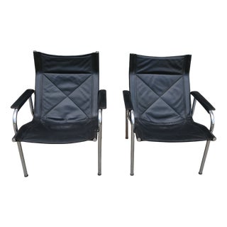 Set of Armchairs by Hans Eichenberger for Strässler, 1980s For Sale