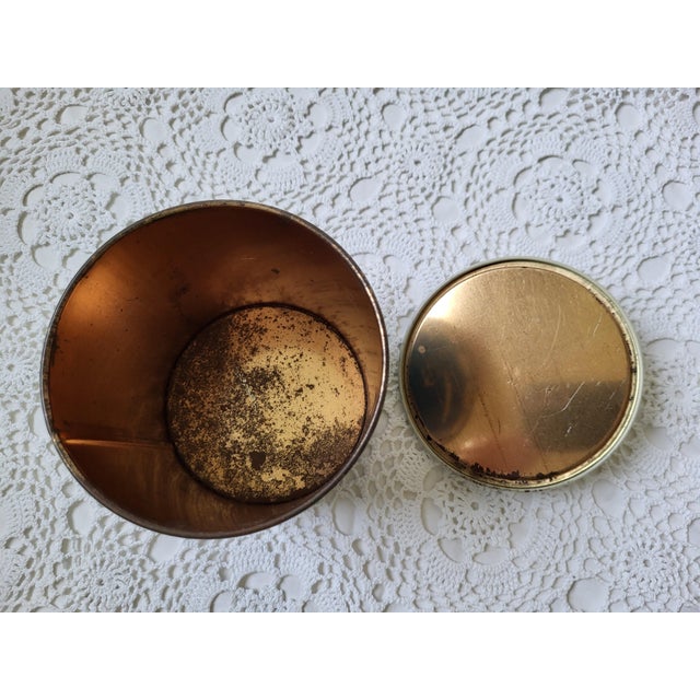 1950s Mid Century Nautical Ship Metal Tin For Sale - Image 5 of 5