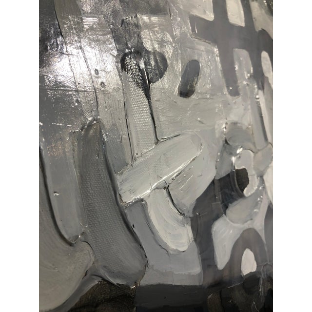 Abstract Expressionism Christina Major, Original Oil On Canvas Painting Titled: Audrey, 2020 For Sale - Image 3 of 12