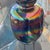 Iridescent Murano Glass Vase by Sergio Asti for Venini, 1980s For Sale - Image 3 of 9