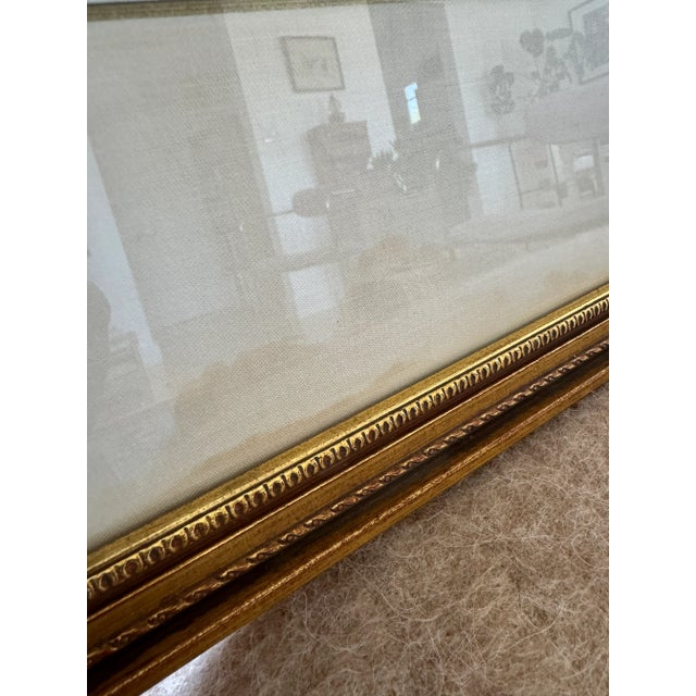 Wood Mid 18th Century Jean Barbault Etching, Framed For Sale - Image 7 of 7