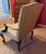 Queen Anne Vintage Queen Anne Upholstered Armchair For Sale - Image 3 of 5