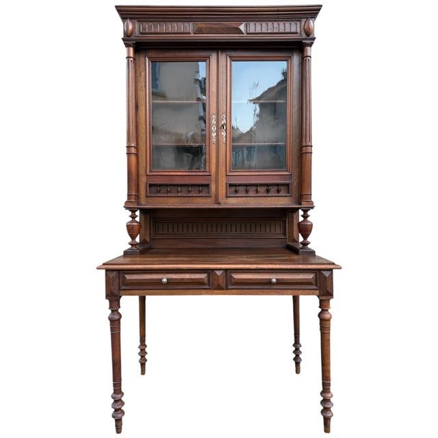 Napoleon III Notary's Library Office, 1880 For Sale - Image 11 of 14