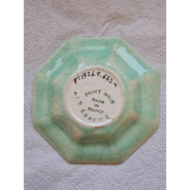 Ceramic Enamel Bowl from Longwy For Sale - Image 7 of 8