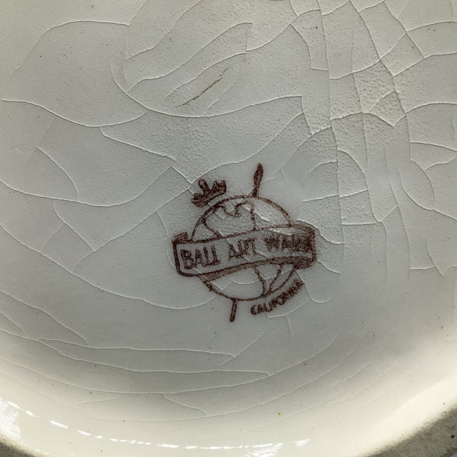 Vintage Ball Art Ware Pottery Mallard Duck For Sale - Image 10 of 12