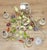 Cream Vintage Chandelier in Metal, 1970s For Sale - Image 8 of 12