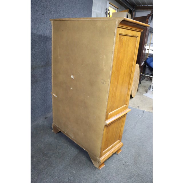 Brown Thomasville Fruitwood High Chest For Sale - Image 8 of 10