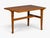 t.h. Robsjohn-Gibbings, Rare Trapeza End Table, Walnut, Greece, 1960s For Sale - Image 4 of 15