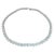 Silver Floret Pave Set 30 Ct Diamond , Vs1, E Color, Cluster Necklace in Platinum, 15" For Sale - Image 8 of 8