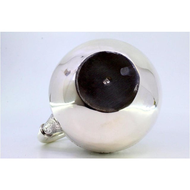 Fluted Silver Wine Jug For Sale - Image 4 of 8