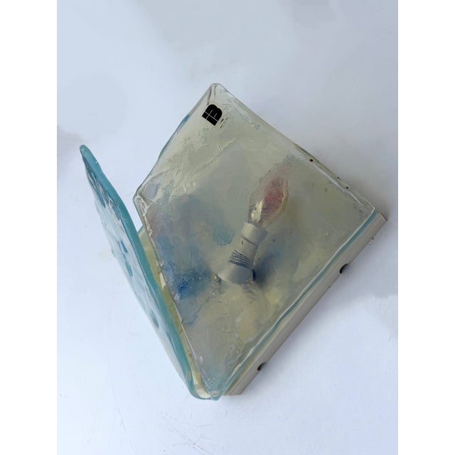 1970s Italy Sconces Butterfly Opal Murano Glass by Itre - Set of 5 For Sale - Image 11 of 13