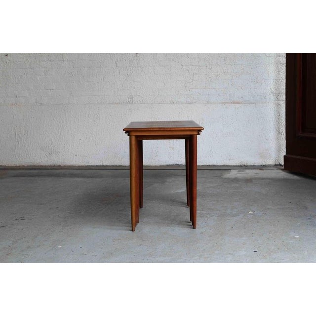 Danish Nesting Tables, Set of 3 For Sale - Image 12 of 18