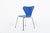 Blue Danish Modern Dining Chair Series 7 by Arne Jacobsen for Fritz Hansen For Sale In Detroit - Image 6 of 15