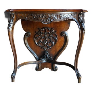 Antique French Louis XV Style Console Table For Sale