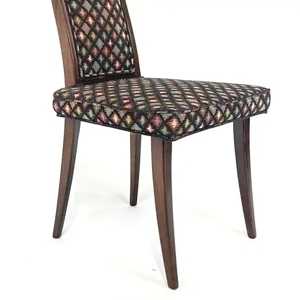 1950s Pair of Harvey Probber Model 1055 Sculptural Dining or Side Chairs For Sale - Image 5 of 12