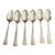 European Coin Silver Serving/Soup Spoons - Set of 6 For Sale