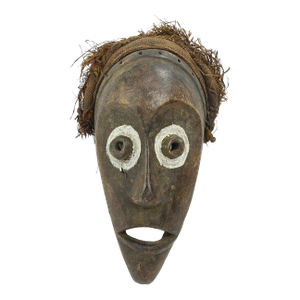 Early 20th Century Pere Wooden Mask Tanzania