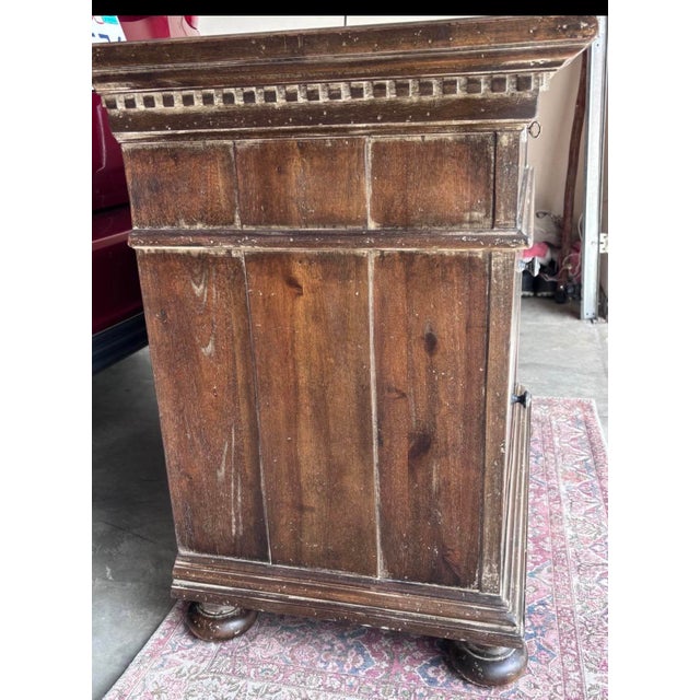 Rustic European Restoration Hardware St. James Night Stand For Sale - Image 3 of 12